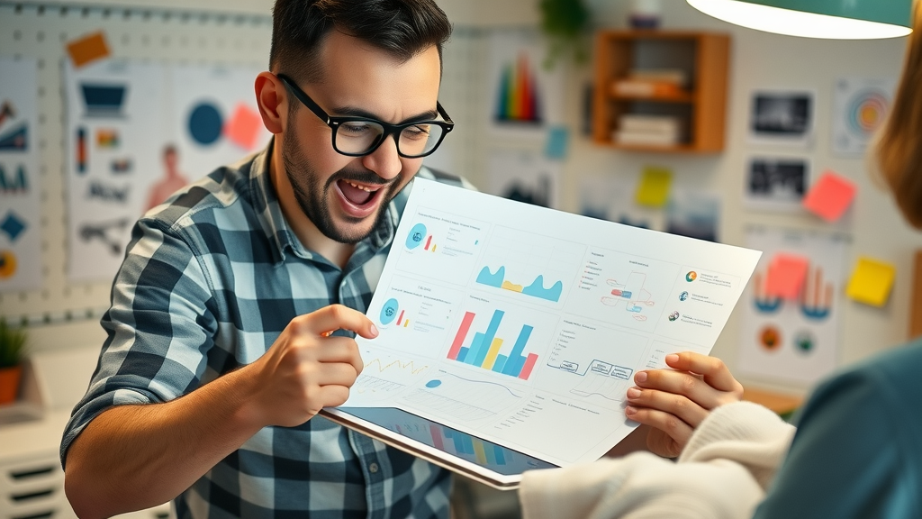 content creator designing product comparison content for affiliate marketing without social media