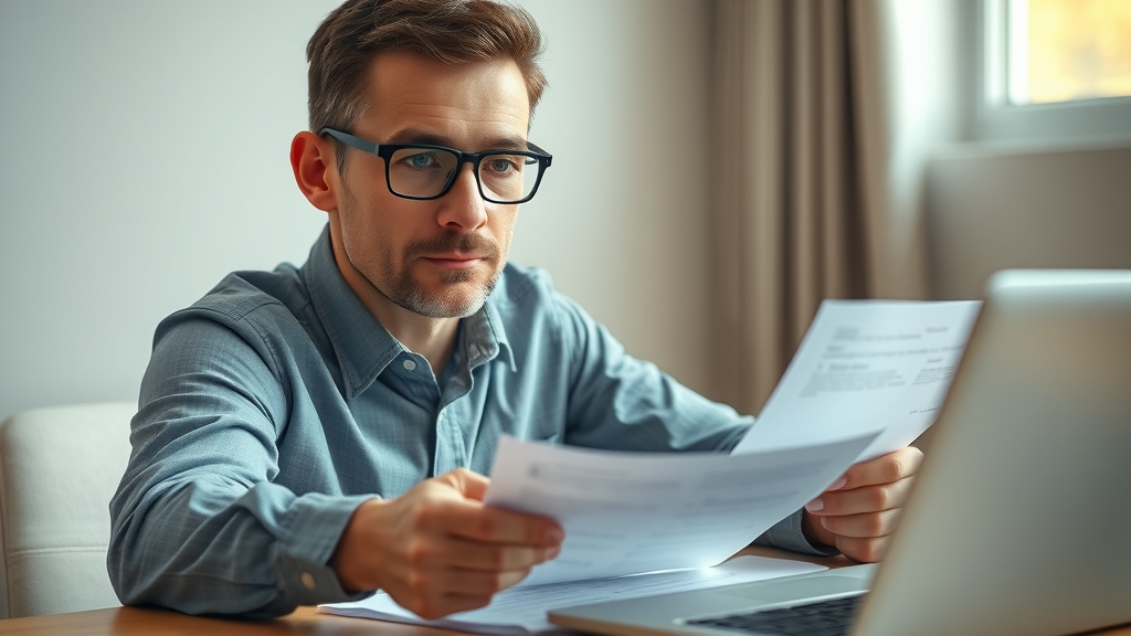 honest affiliate creator disclosing affiliate relationship on camera with compliance documents
