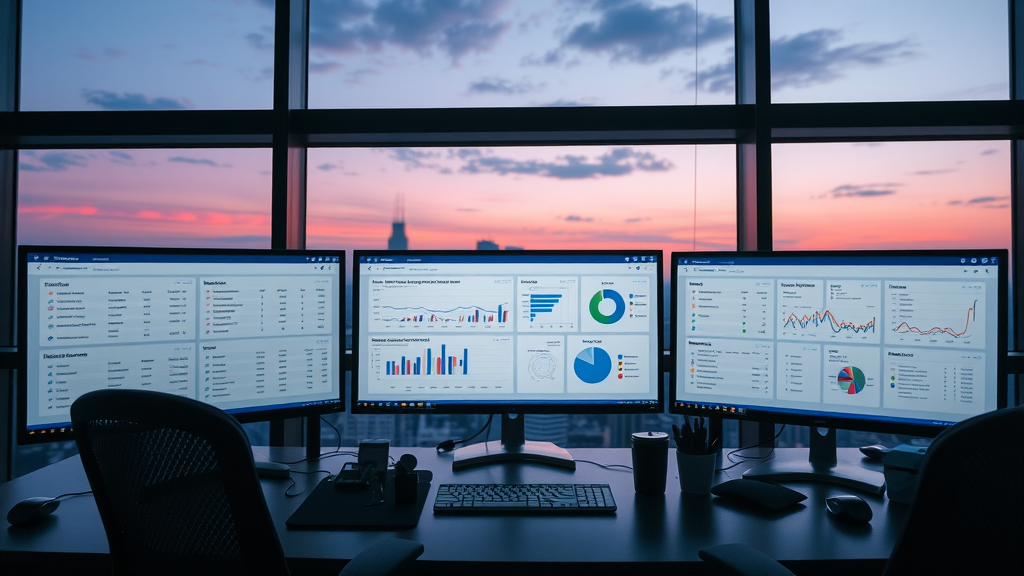 Multiple affiliate program dashboards open on split screens, showing affiliate marketer diversifying online business