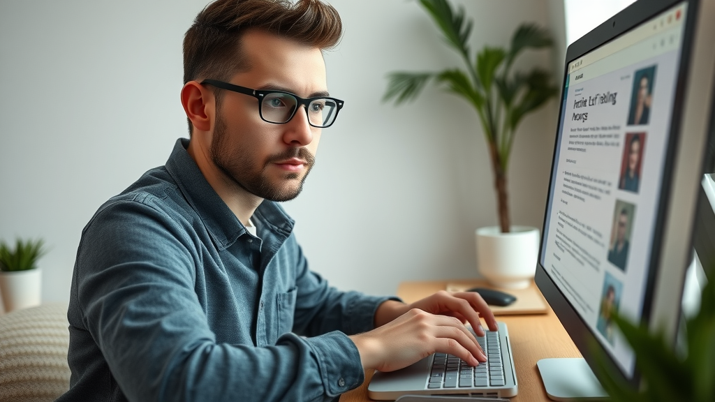 content creator writing blog post and inserting affiliate links for passive income