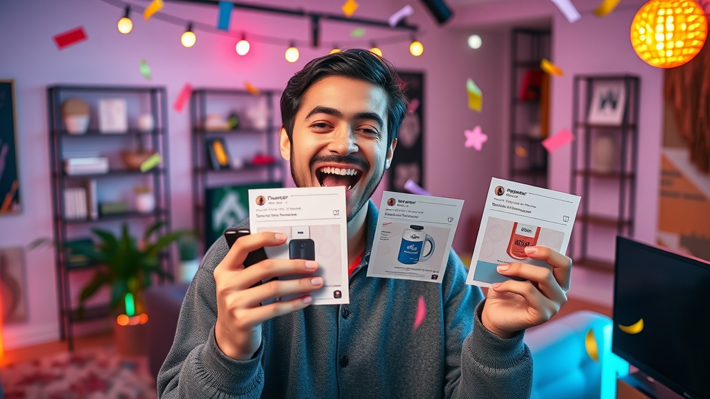 social media influencer presenting affiliate products on Instagram Stories 2025