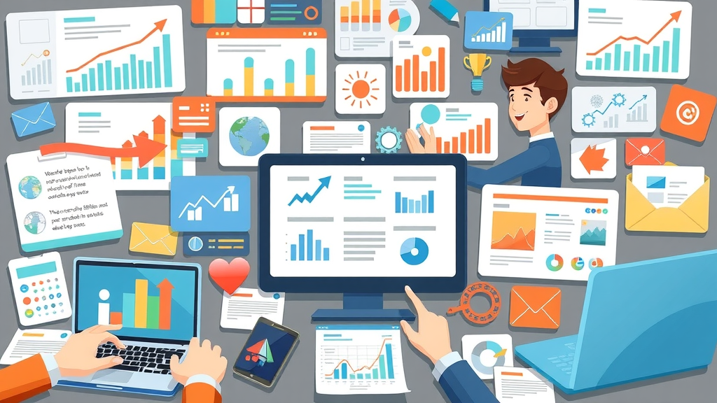 affiliate marketing without followers - dynamic collage of popular affiliate content types