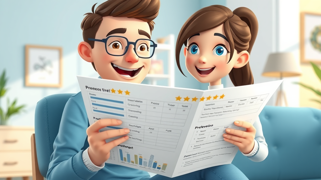 affiliate marketing without followers - reader engaging with product comparison tables and ratings