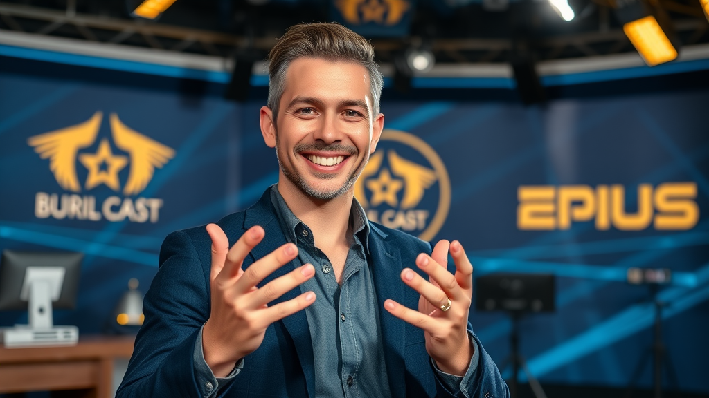 charismatic affiliate marketer livestreaming, building brand trust for passive income
