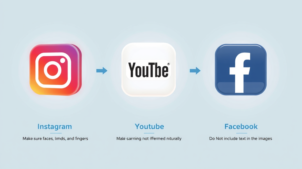 infographic of Instagram, YouTube, and Facebook for affiliate marketing beginners