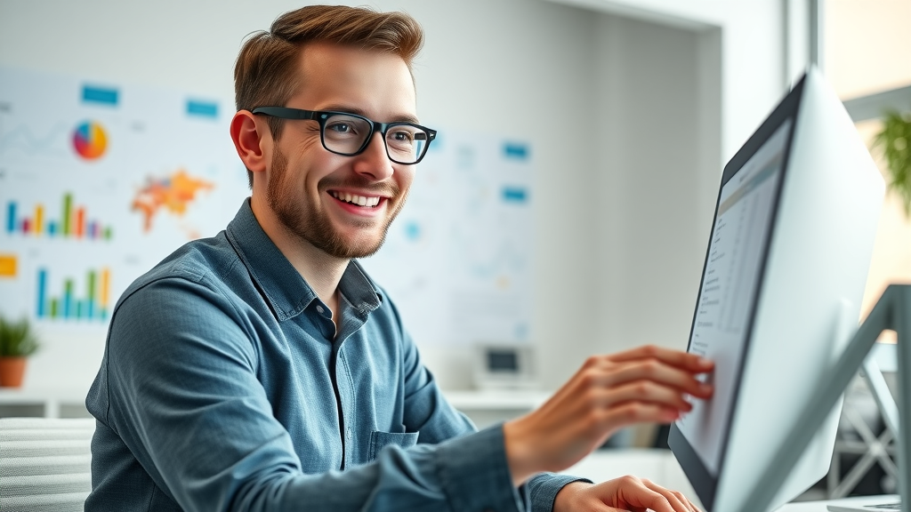 email marketing campaign with affiliate offers and analytics in the background