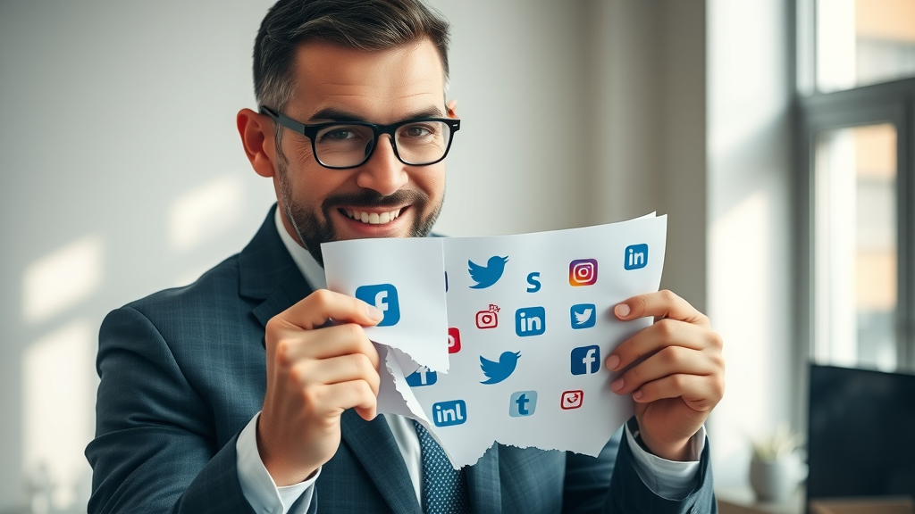affiliate marketer turning away from social media logos to focus on alternative affiliate traffic sources